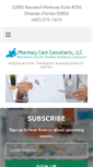Mobile Screenshot of pharmacycareconsultants.com